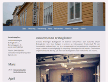 Tablet Screenshot of brahegarden.com
